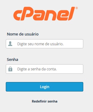 conta de e-mail cpanel