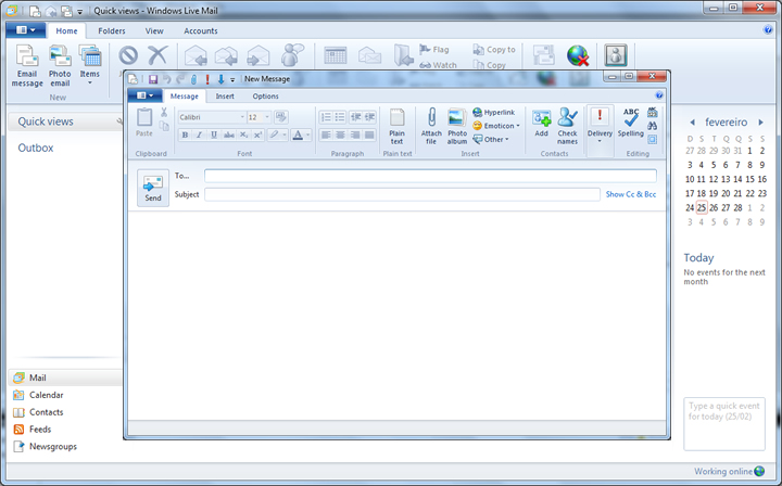 windows live mail 2012 - 08