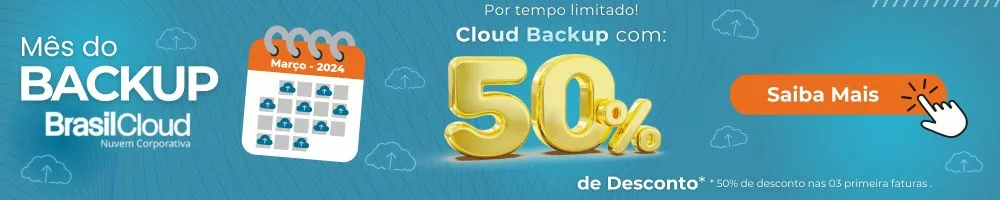 Full Banner Mês do Backup