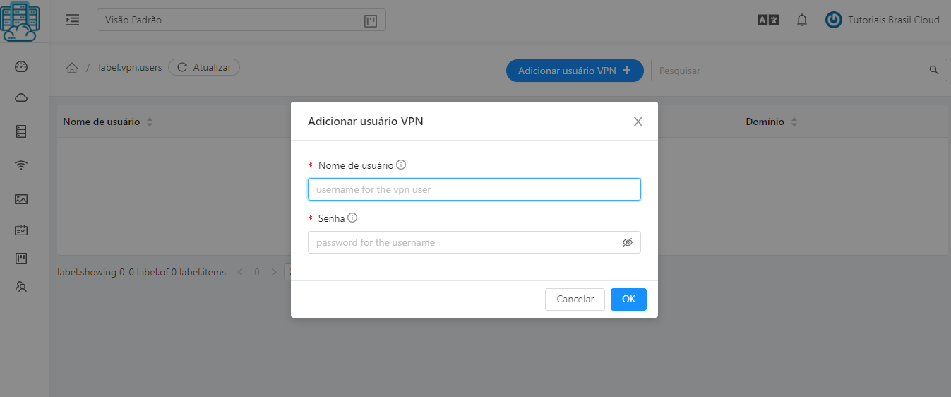 Usuario VPN