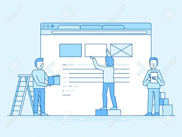construir site