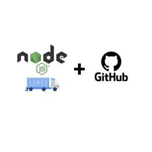 hospedagem node com github
