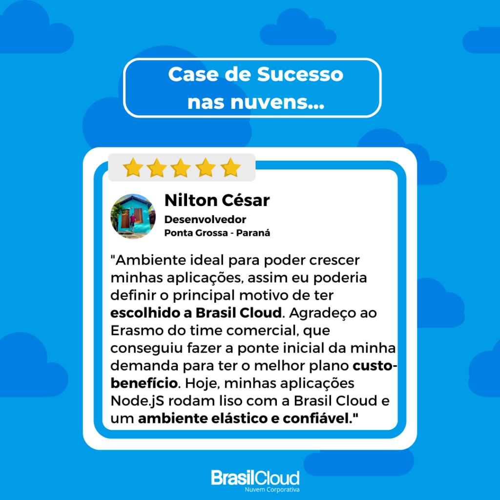 case de sucesso.