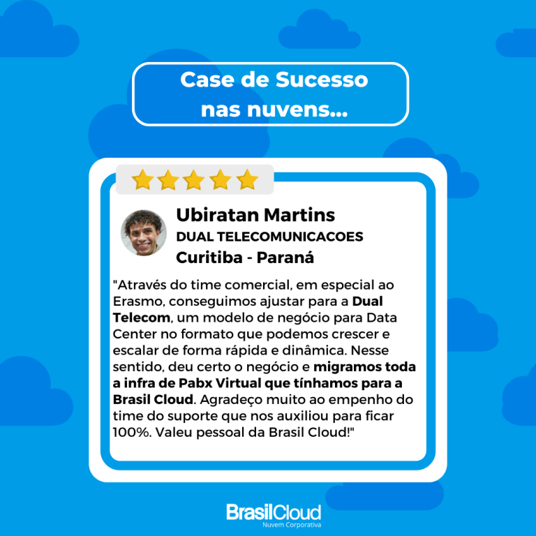 Case de Sucesso no Data Center Virtual