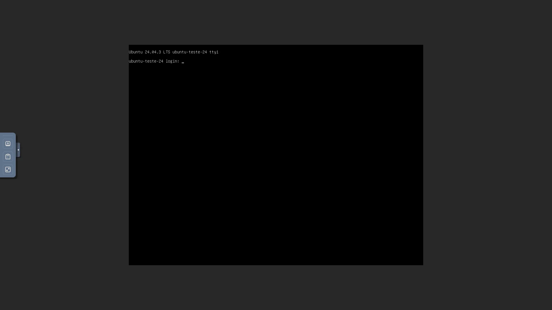 Painel do Data Center Virtual - Acesse o Terminal Server do Cloud via console no próprio Painel